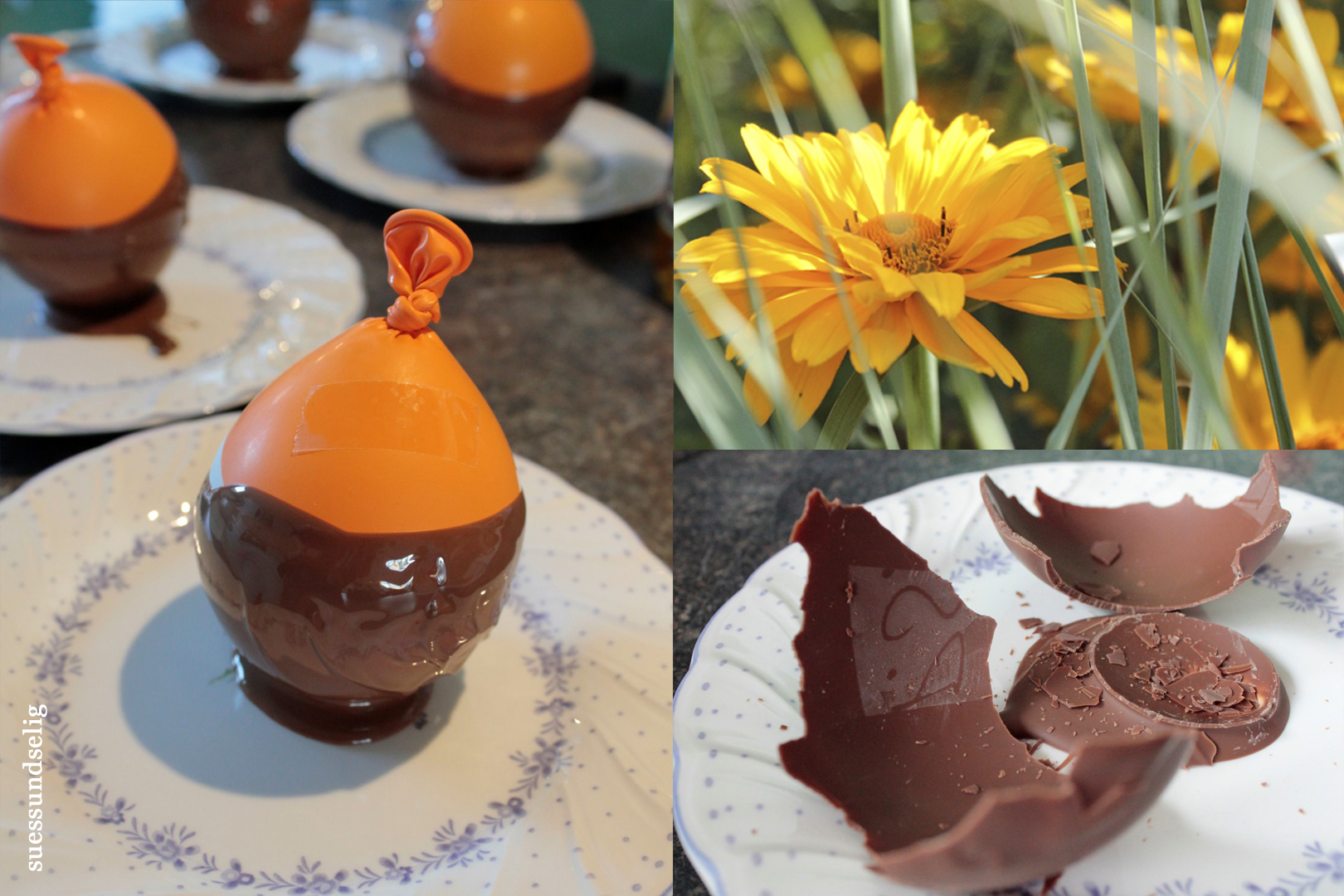 Schokoladen-Ostereier mit Herrencreme - eine suessundselige ...