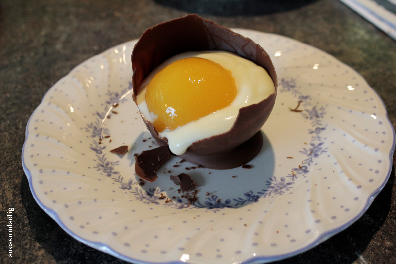 Schokoladen-Ostereier mit Herrencreme - eine suessundselige ...