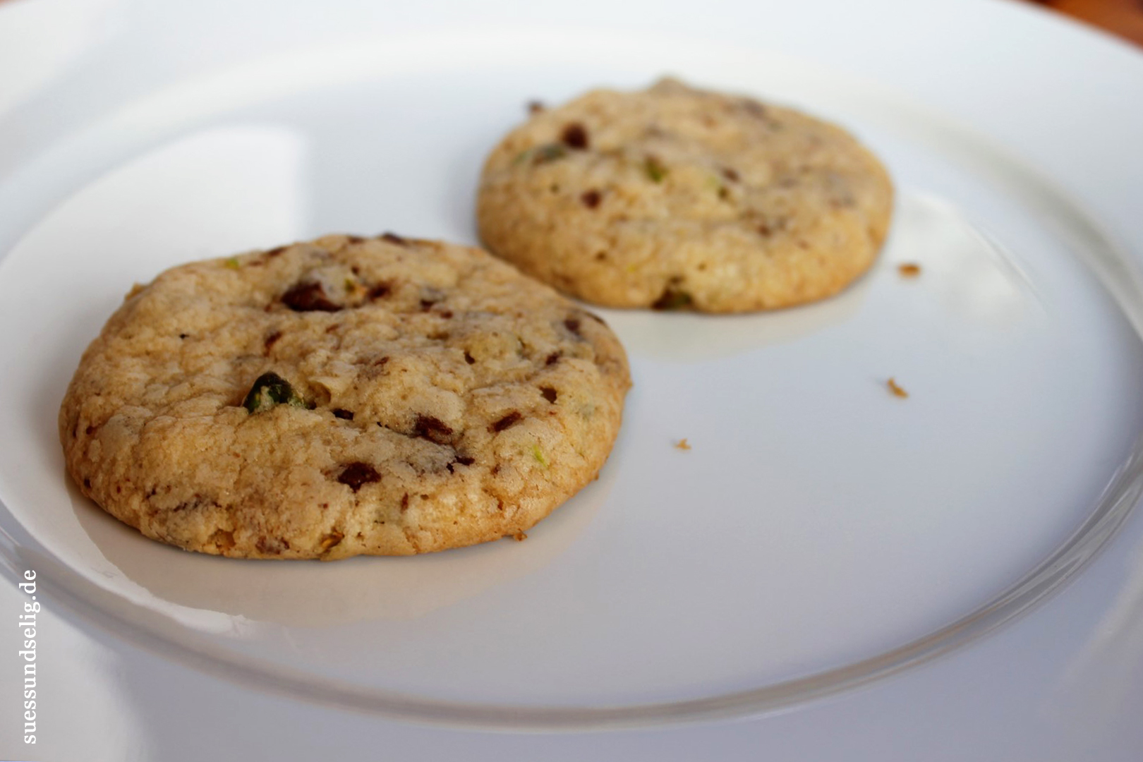 Pistazie-Schoko-Cookies