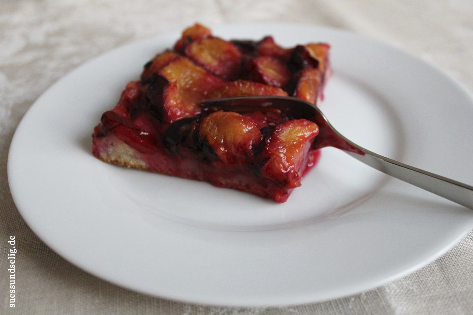 Pflaumenkuchen mit Quark-Öl-Teig - ein saftiger Genuss